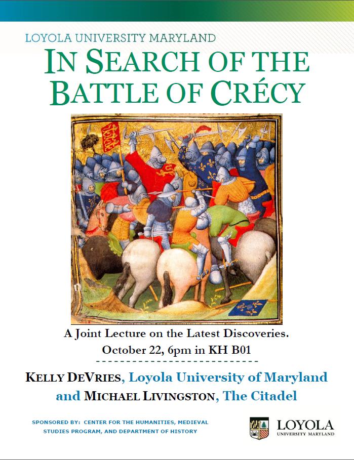 Lecture in Baltimore: Finding Crecy